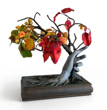 Original Nature Sculpture by Yuliia Khovbosha