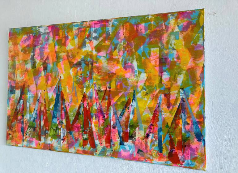 Original Abstract Painting by Banu Tarhan