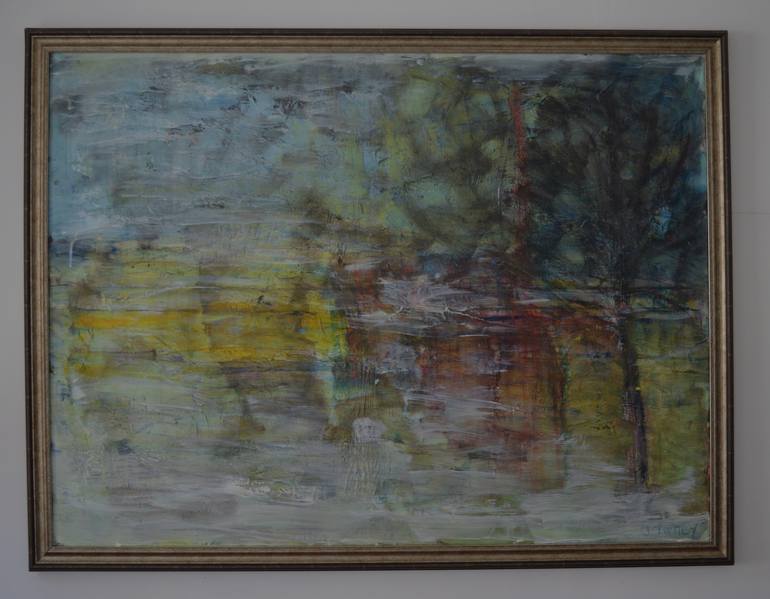 Original Impressionism Landscape Painting by Jill Turney