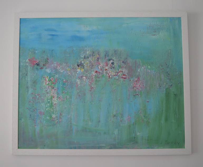 Original Impressionism Landscape Painting by Jill Turney