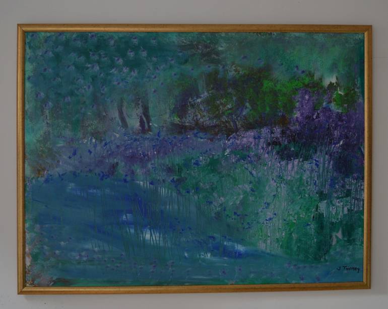 Original Expressionism Landscape Painting by Jill Turney