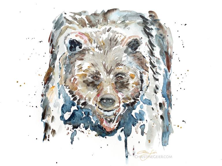 Original Contemporary Animal Paintings by Christine Geier