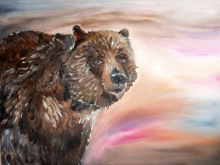 Original Contemporary Animal Paintings by Christine Geier