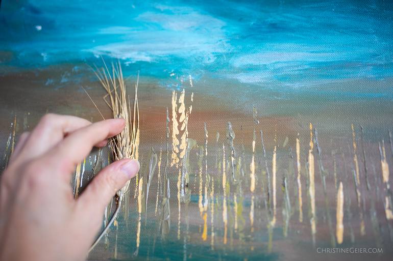 Original Contemporary Animal Painting by Christine Geier