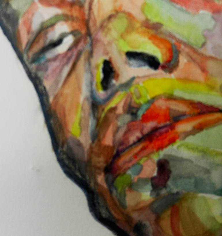 Original Expressionism Animal Painting by Sadik Mottola