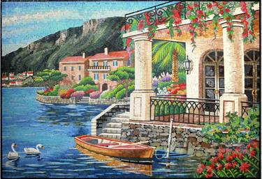 Landscape view Mosaic Art thumb