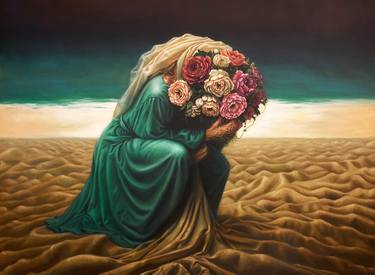 Print of Surrealism Fantasy Paintings by Edisson González