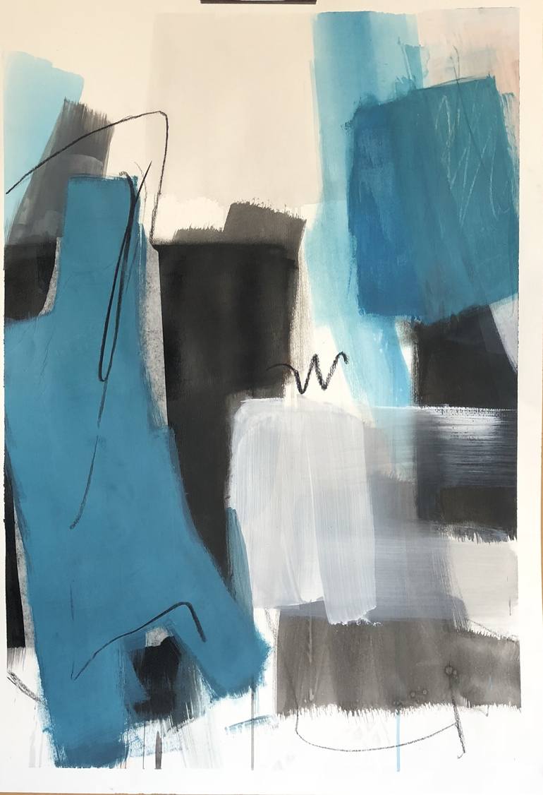 Original Abstract Painting by Andrea Becker-Aschauer