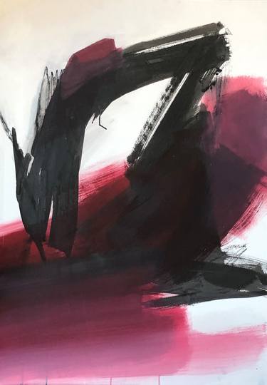 Original Modern Abstract Paintings by Andrea Becker-Aschauer