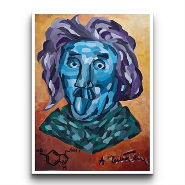 Portrait of Einstein — Original work thumb