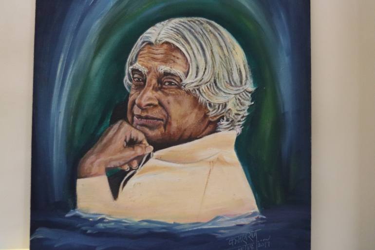 Original Contemporary Men Painting by Kamal Raj Thakur
