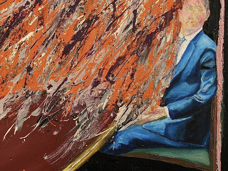 Original Abstract Politics Painting by Jetson Lobos