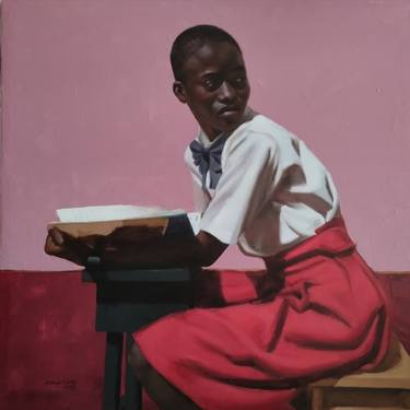 Original Realism Children Paintings by Charity Meshach