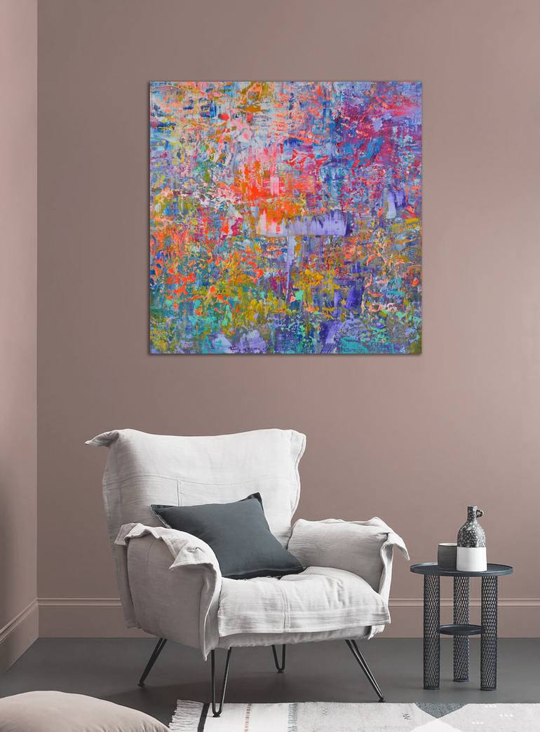 Original Abstract Health & Beauty Painting by Vania Bouwmeester Pentcheva