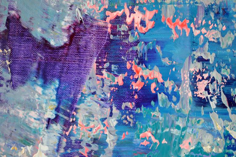 Original Abstract Expressionism Landscape Painting by Vania Bouwmeester Pentcheva