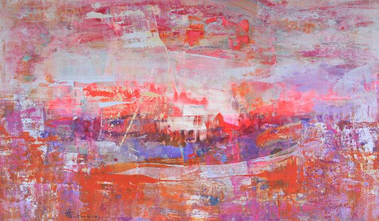 Original  Painting by vania bouwmeester pentcheva