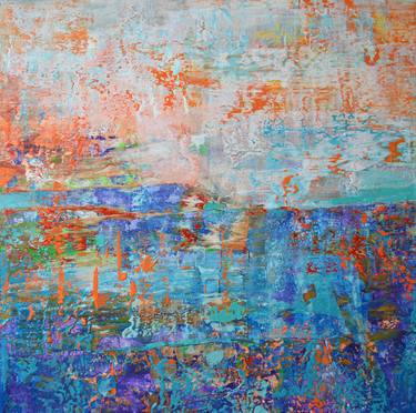 Original Abstract Expressionism Water Paintings by Vania Bouwmeester Pentcheva