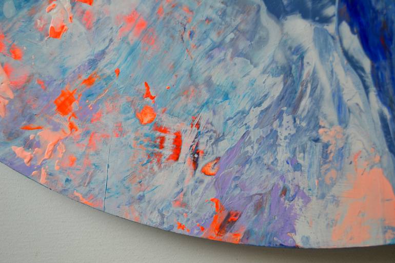 Original Abstract Expressionism Abstract Painting by Vania Bouwmeester Pentcheva