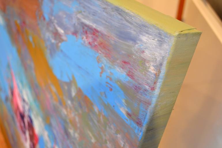 Original Abstract Expressionism Abstract Painting by Vania Bouwmeester Pentcheva