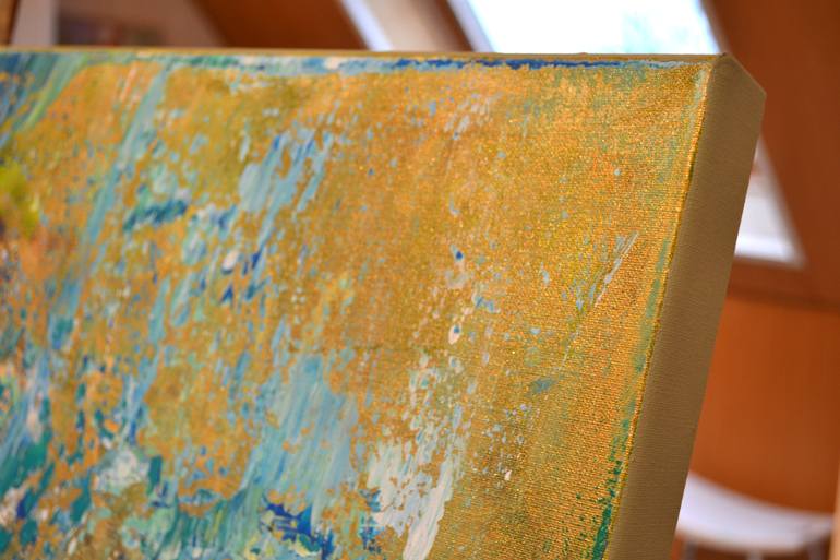 Original Abstract Expressionism Abstract Painting by Vania Bouwmeester Pentcheva