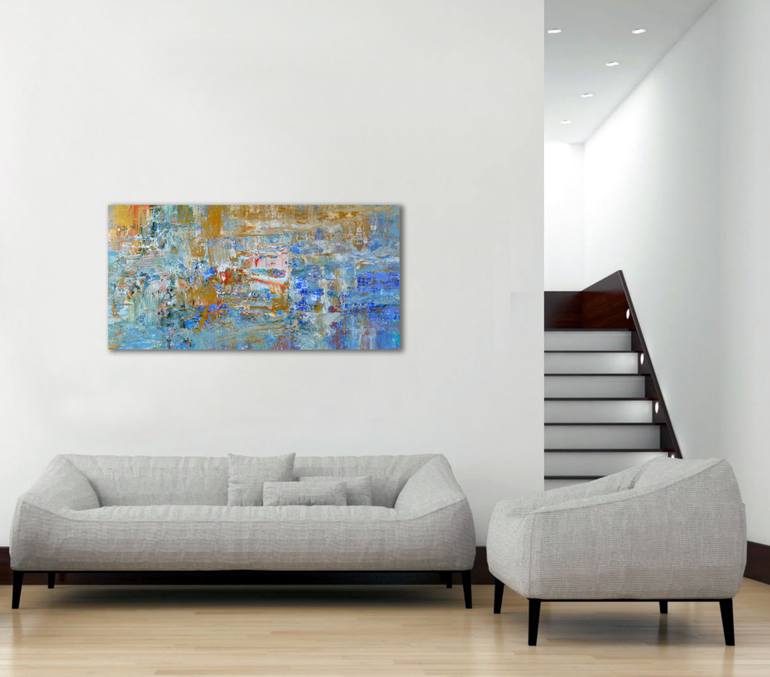 Original Abstract Nature Painting by Vania Bouwmeester Pentcheva