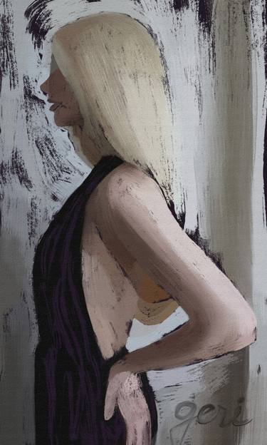 Original Contemporary People Digital by Geri Lamçe