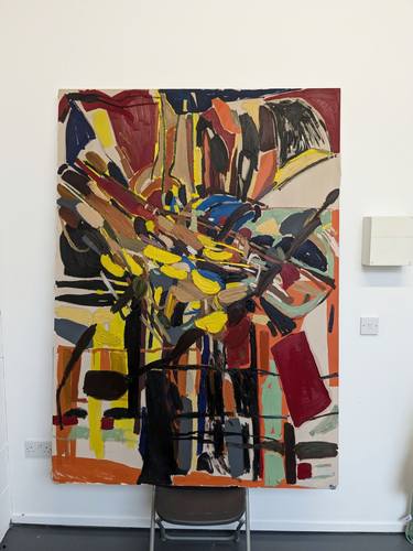 Original Contemporary Abstract Painting by April Lannigan
