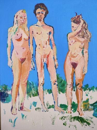 Original Nude Paintings by Roxana Daniela Ajder