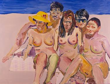 Original Nude Painting by Roxana Daniela Ajder