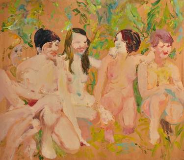 Original Nude Paintings by Roxana Daniela Ajder