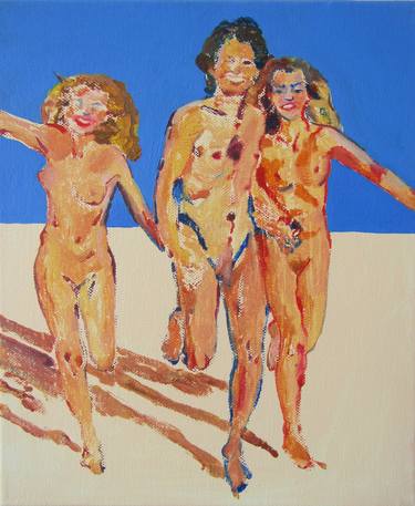 Original Nude Paintings by Roxana Daniela Ajder