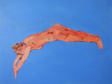 Original Expressionism Nude Paintings by Roxana Daniela Ajder