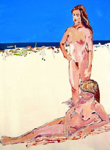 Original Nude Paintings by Roxana Daniela Ajder