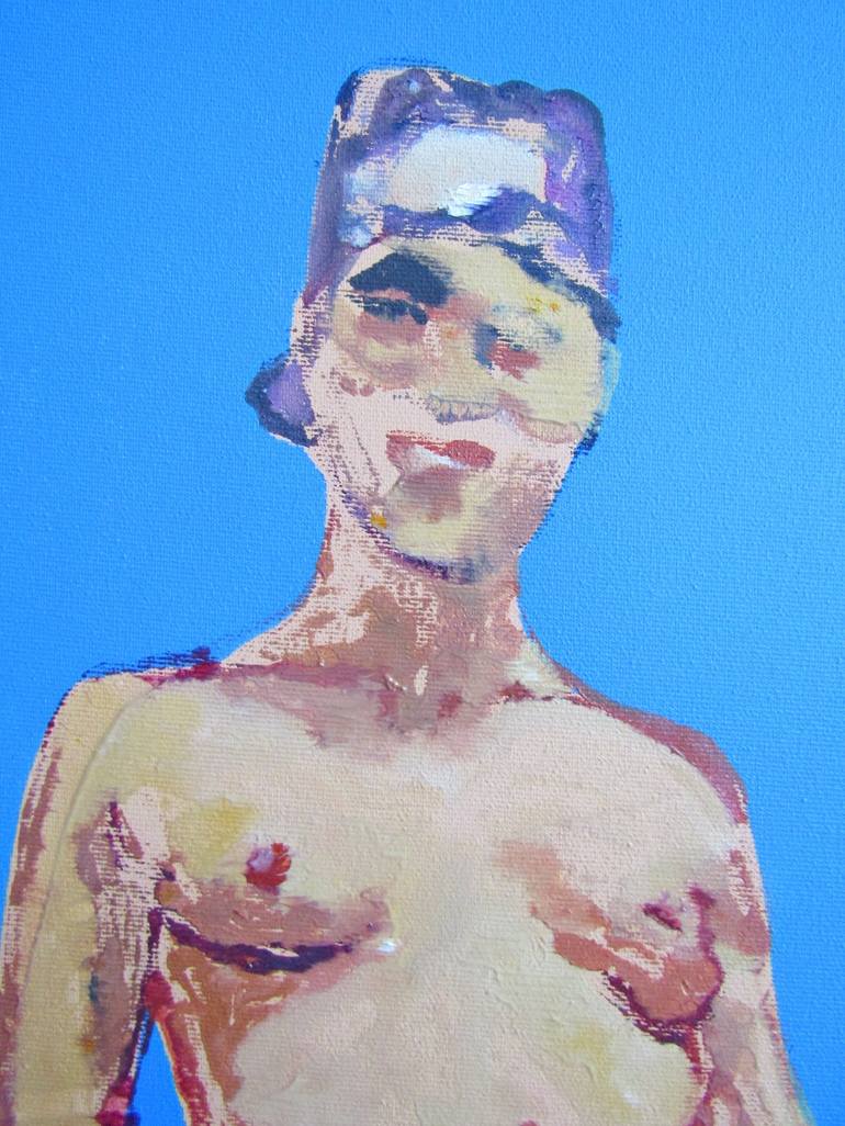 Original Nude Painting by Roxana Daniela Ajder