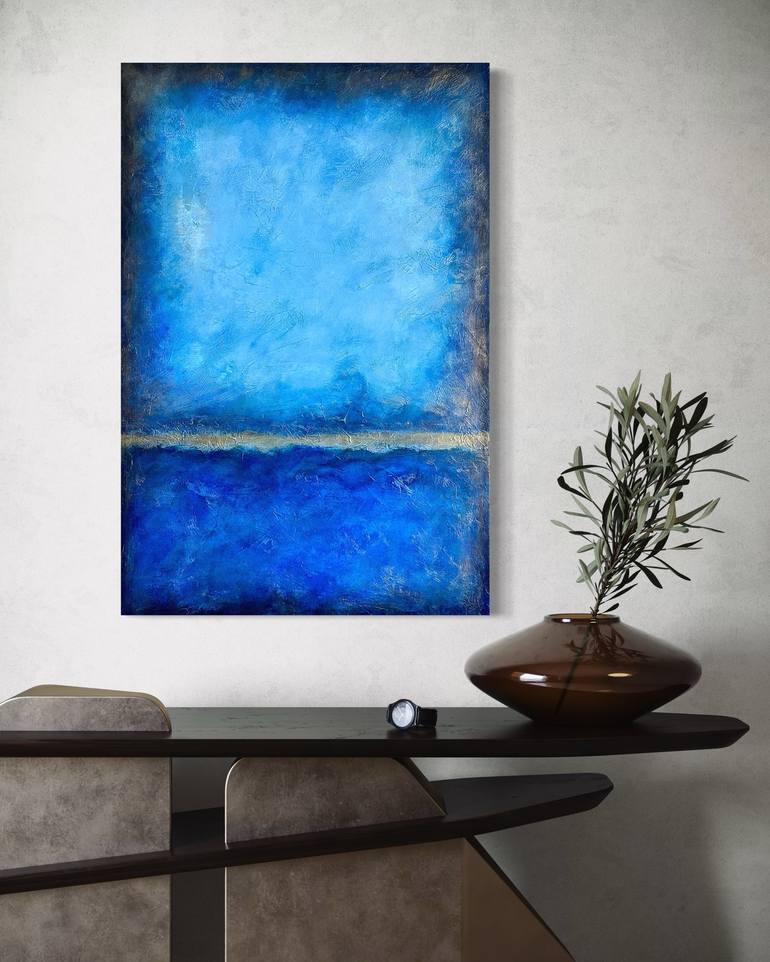 Original Abstract Expressionism Abstract Painting by Indee Moss