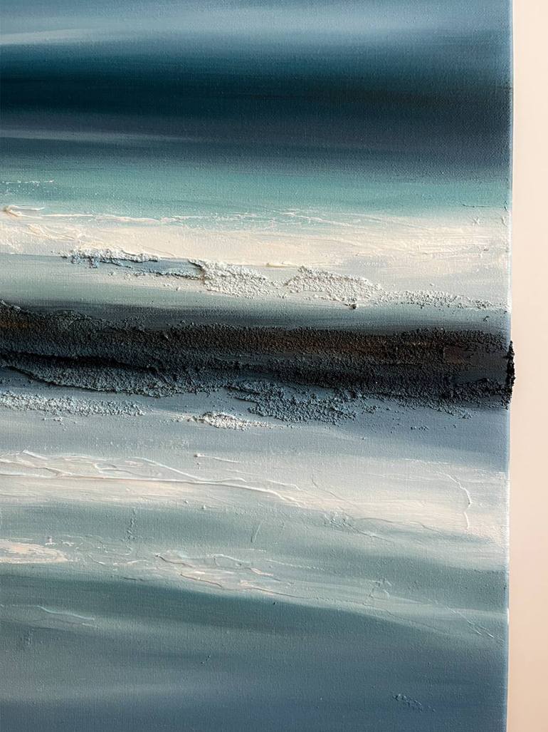 Original Abstract Expressionism Water Painting by Diana Bordunova