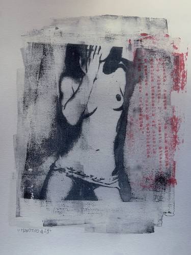 Original Expressionism Erotic Mixed Media by Daniele DeMaria Pezzoli