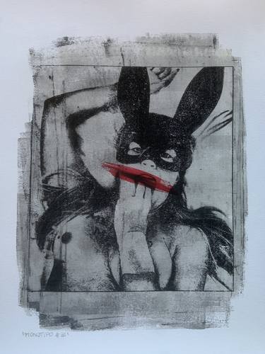 Original Erotic Mixed Media by Daniele DeMaria Pezzoli