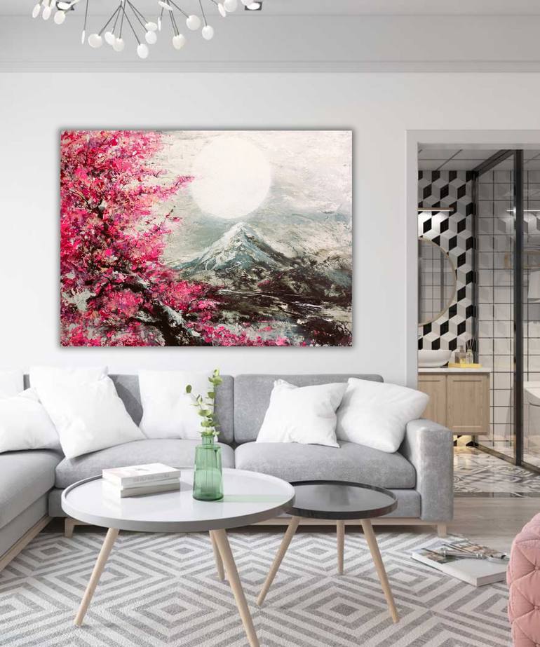 Original Contemporary Landscape Painting by Rachel Fernandez