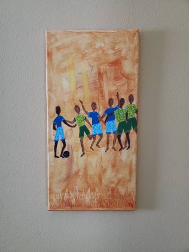 Print of Figurative Sports Paintings by Debbie Soni