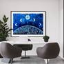 Moon phases artwork