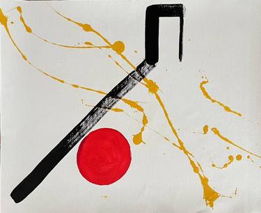 Original Minimalism Abstract Printmaking by Liliia Kaluzhyna