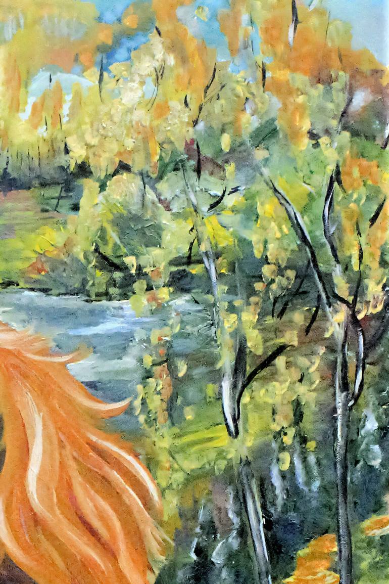 Original Figurative People Painting by Liliia Kaluzhyna
