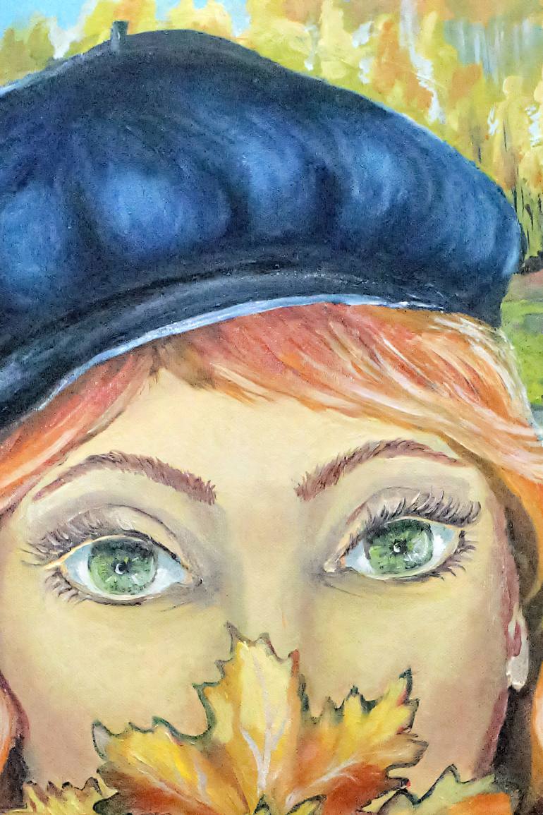 Original Figurative People Painting by Liliia Kaluzhyna