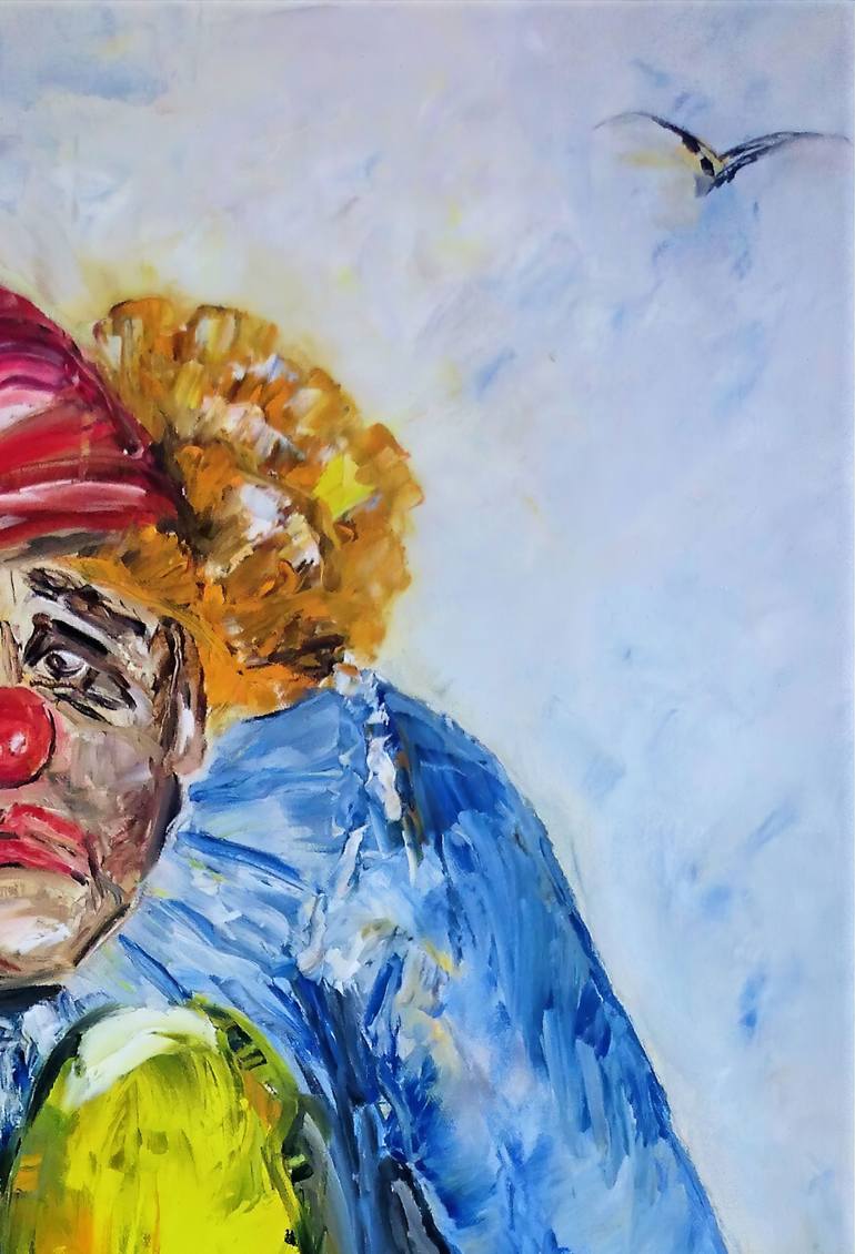 Original Figurative People Painting by Liliia Kaluzhyna
