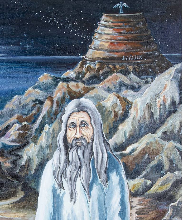 Original Realism Politics Painting by Liliia Kaluzhyna