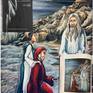 Oil painting inspired by Dante’s Divine Comedy