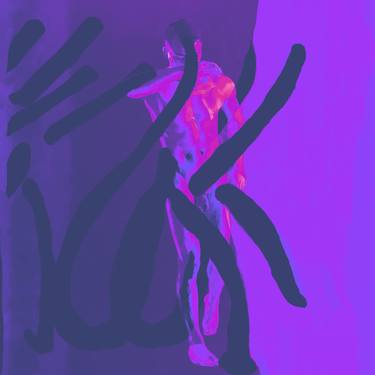 Original Modernism Language Mixed Media by Peter Constantine
