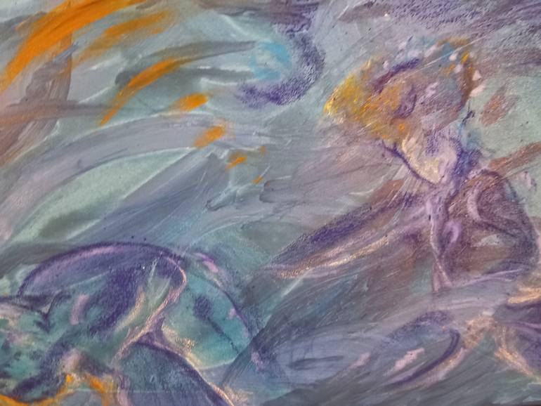 Original Contemporary Abstract Painting by Nicoletta Fradeani
