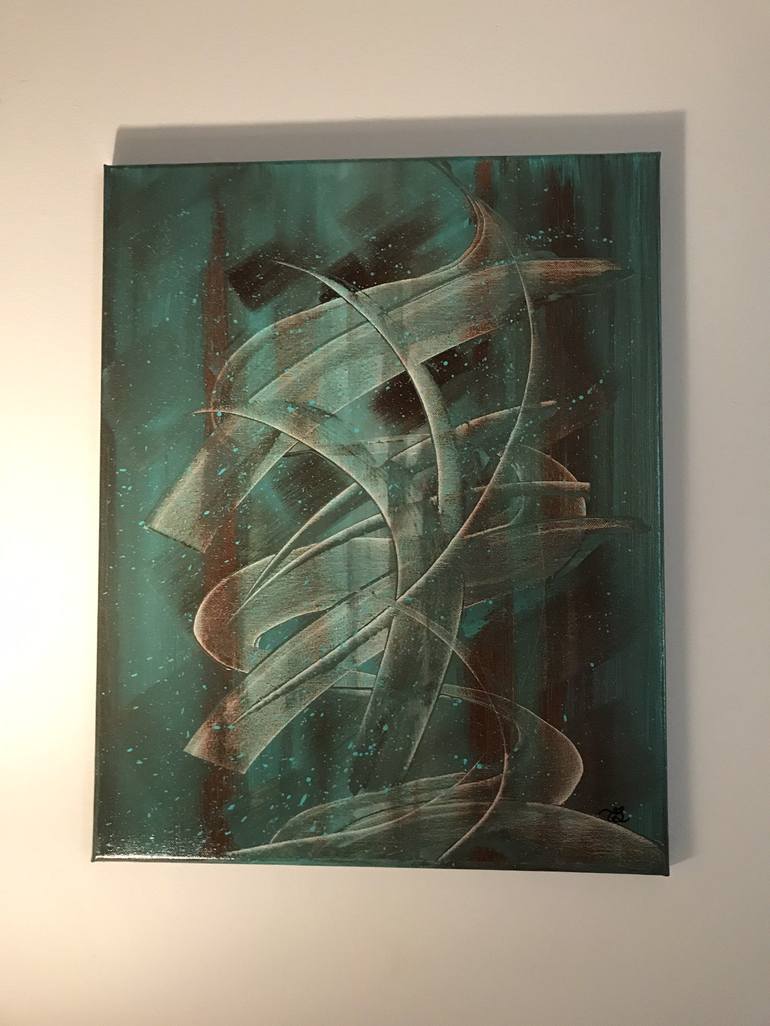 Original Contemporary Abstract Painting by Chantal Gosselin